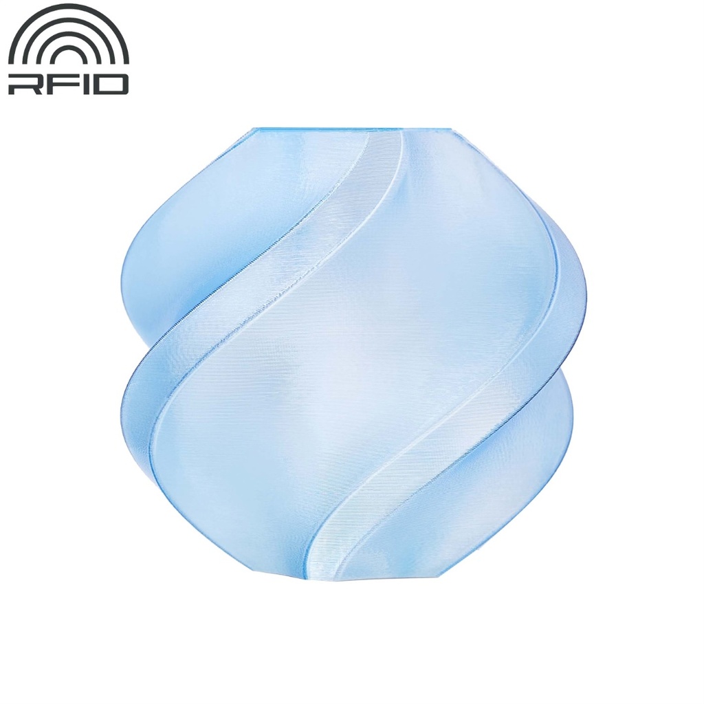 [G01-B0-1.75-1000-SPL] Filamento Bambu Lab PETG Translucent celeste