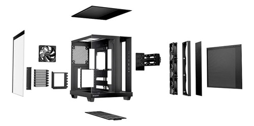 Gabinete be quiet! Light Base 500 LX
