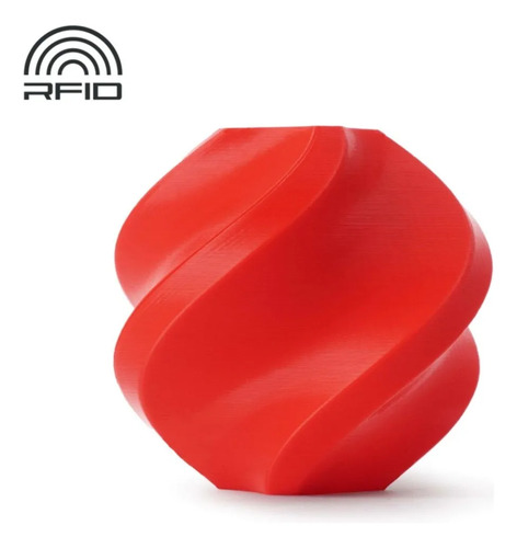 Filamento Bambu Lab ABS Rojo 1.75mm 1kg