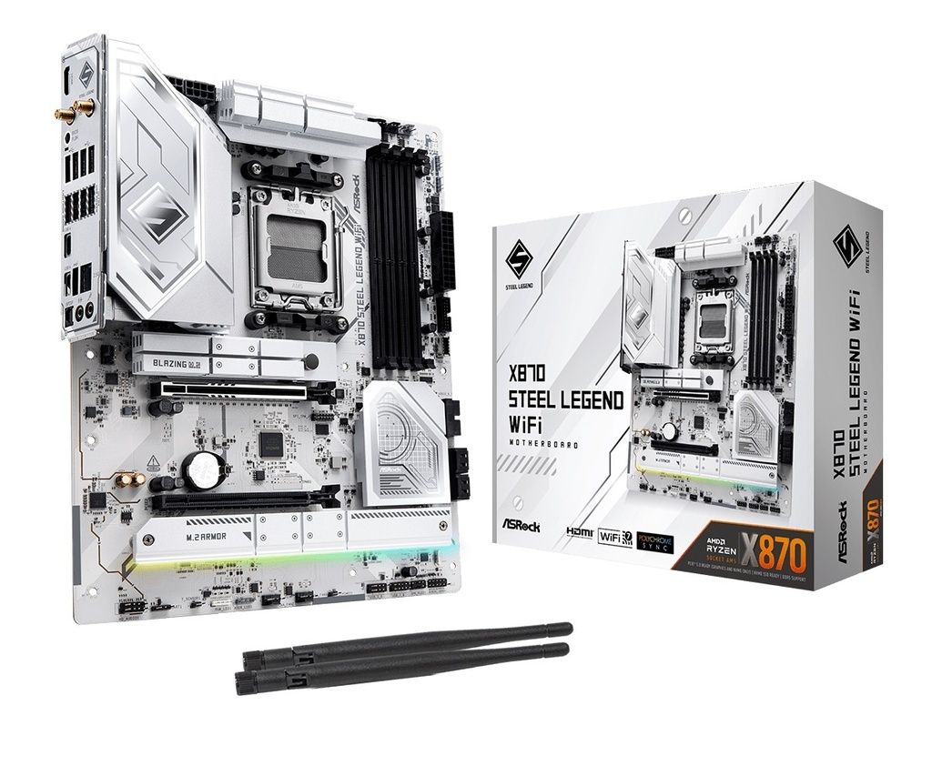 [X870 Steel Legend WiFi] Mother Asrock X870 Steel Legend AM5 Wi-Fi 7