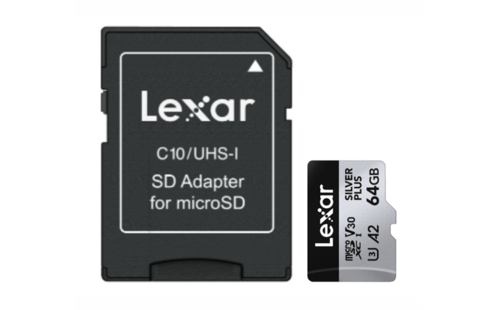 [Silver Plus] Memoria microSDXC Lexar Pro 64GB Silver Plus