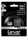 Tarjeta microSD 64GB Clase 10 U3 V30 A2