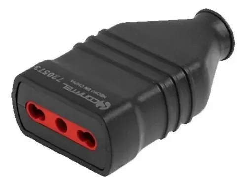 Ficha 3L Bipaso Hembra de Goma con Tierra Negra CONATEL