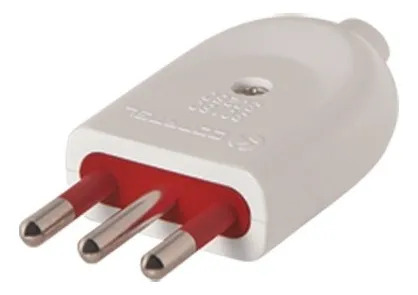 Ficha 3L con tierra blanco Conatel