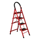 Escalera 4 escalones negra / blanca