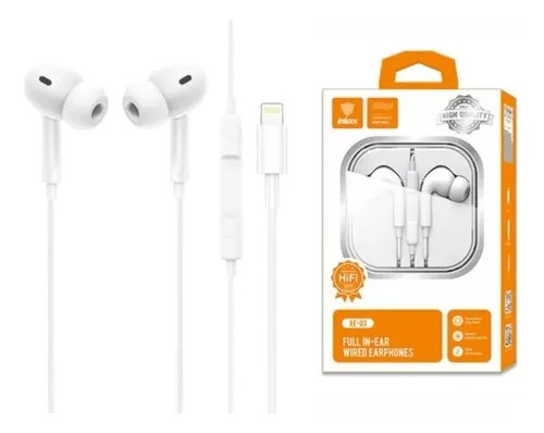 Auriculares Intraaurales Lightning Blanco 10mm