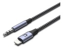 Cable Lightning A 3.5mm 1m Negro