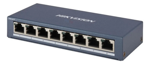 Switch PoE 8 Puertos Gigabit Hikvision