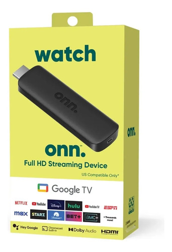 Onn Google TV Full HD Streaming Box