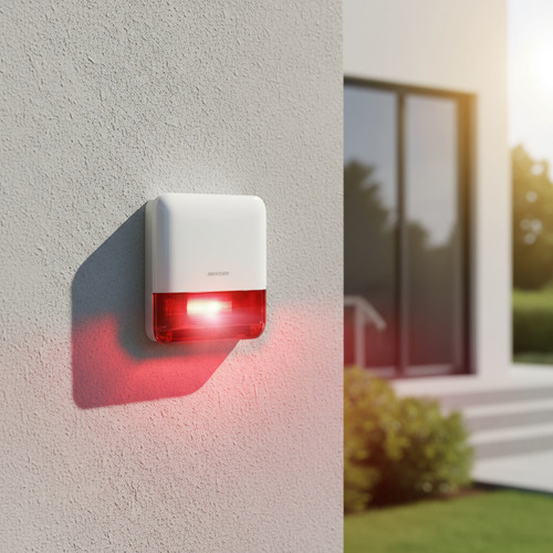 [DS-PS1-E-WB-RED] SIRENA INALAMBRICA EXTERIOR ROJA AX PRO