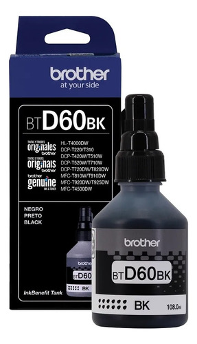 Botella de Tinta Negro 108 ml