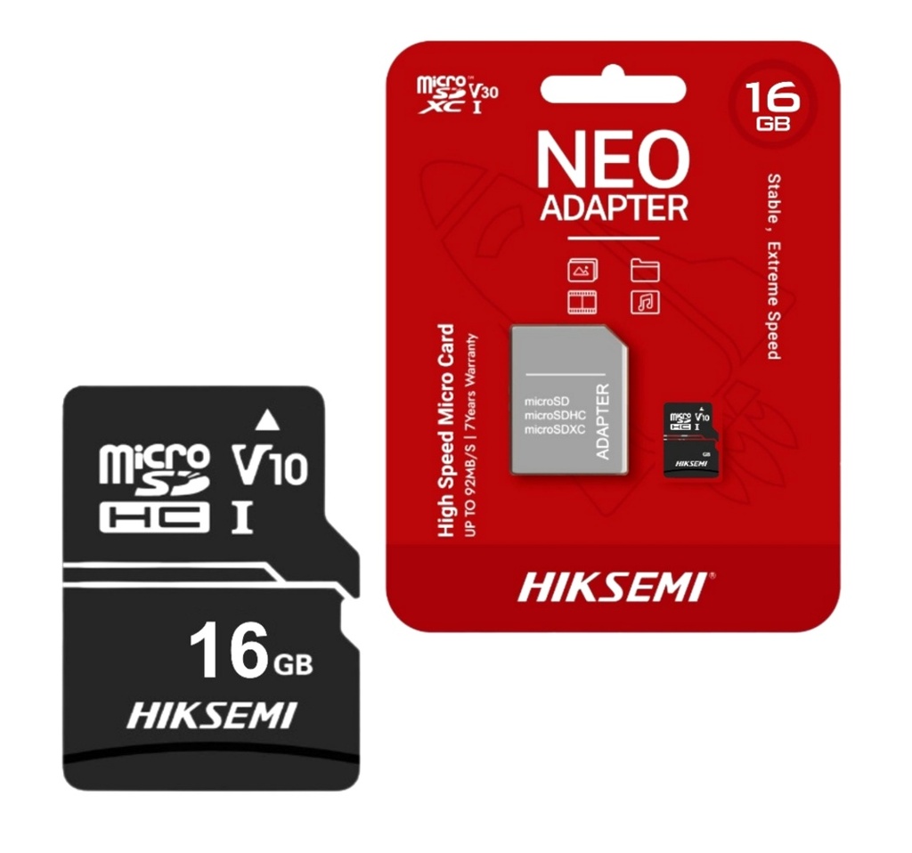 Memoria Micro SD Hiksemi 16GB Clase 10