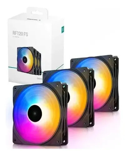 COOLER DE AIRE Ventilador Case 120mm Rgb Deepcool Rf120fs