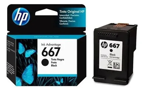 Cartucho de Tinta 667 Negro