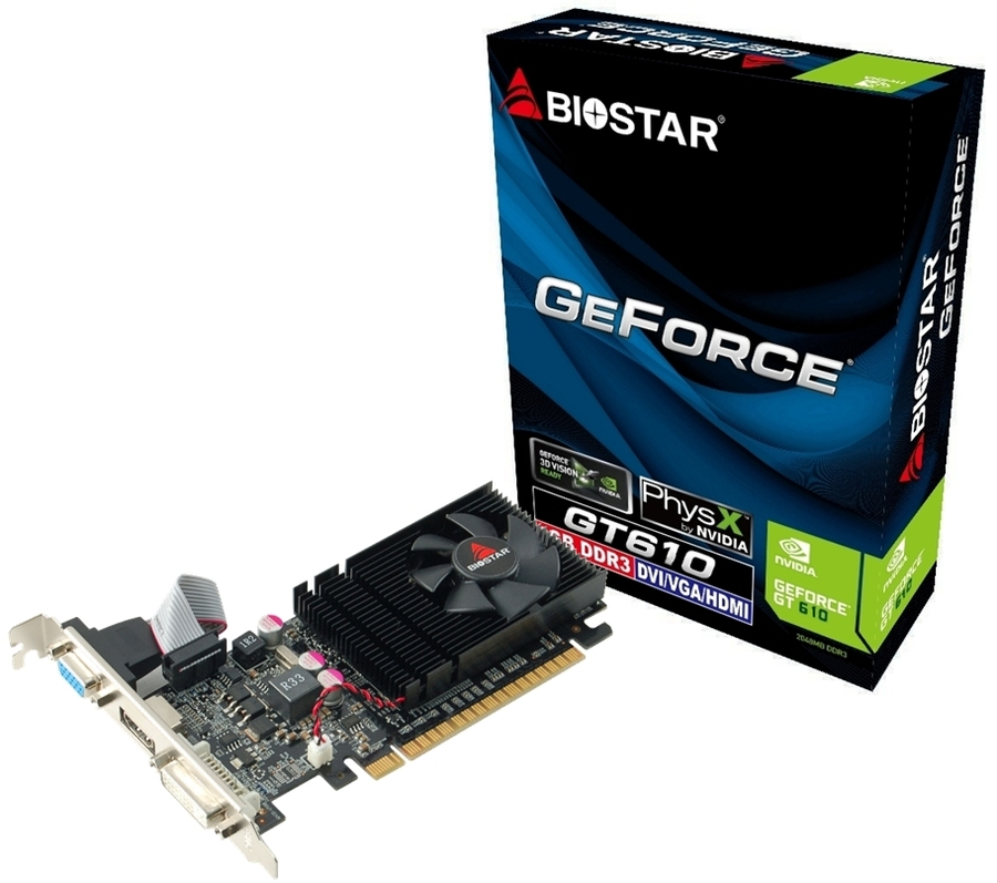 [GeForce GT610] Tarjeta Video Biostar GT610 2GB