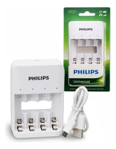 Cargador USB Philips SCB3400NB/97 Energizer