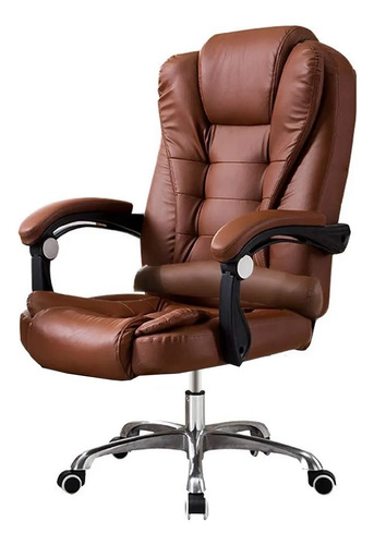 Silla ejecutiva Miles sin apoyapies Marron