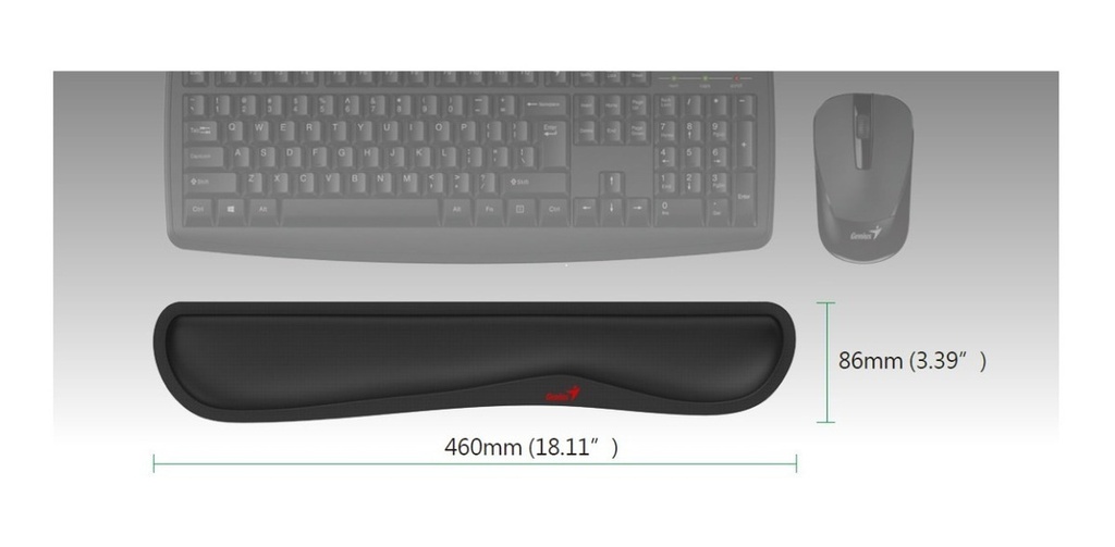 [31250010400] Mousepad Genius G-WP 100