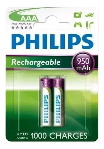 Pila Recargable AAA 950mAh