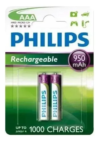 Pila Recargable Aaa 950mAh