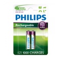 Pilas recargables Philips AAA 950mAh X2