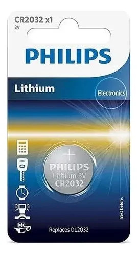 Pila De Repuesto 3V Cr2032 Philips