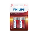 Pilas alcalinas Philips C x2