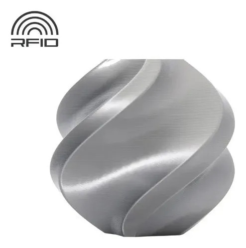 Filamento Pla Plateado 1.75mm Bambu Lab