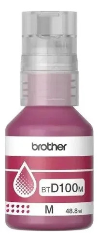 Botella De Tinta Brother Btd100m Magenta 48.8ml