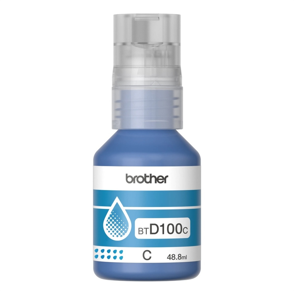 Botella de Tinta Brother Cyan 48.8ml