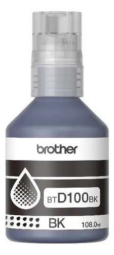 Botella de Tinta Negra 108ml
