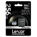Memoria microSDXC Lexar Pro 128GB Silver Plus