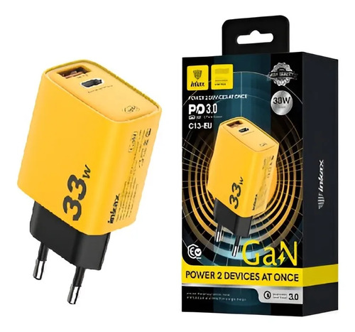 Cargador USB 33W Inkax