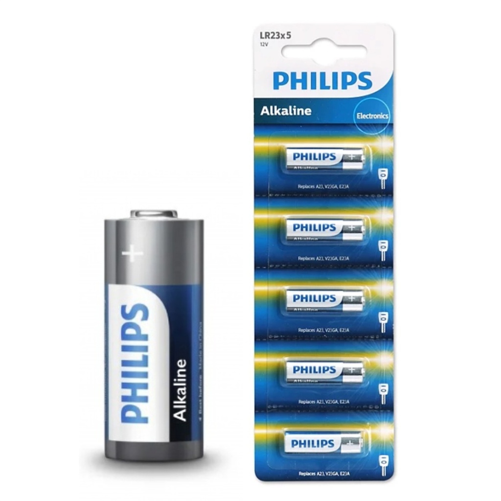 [LR23P5B/97] Pila alcalina Philips LR23 X 5