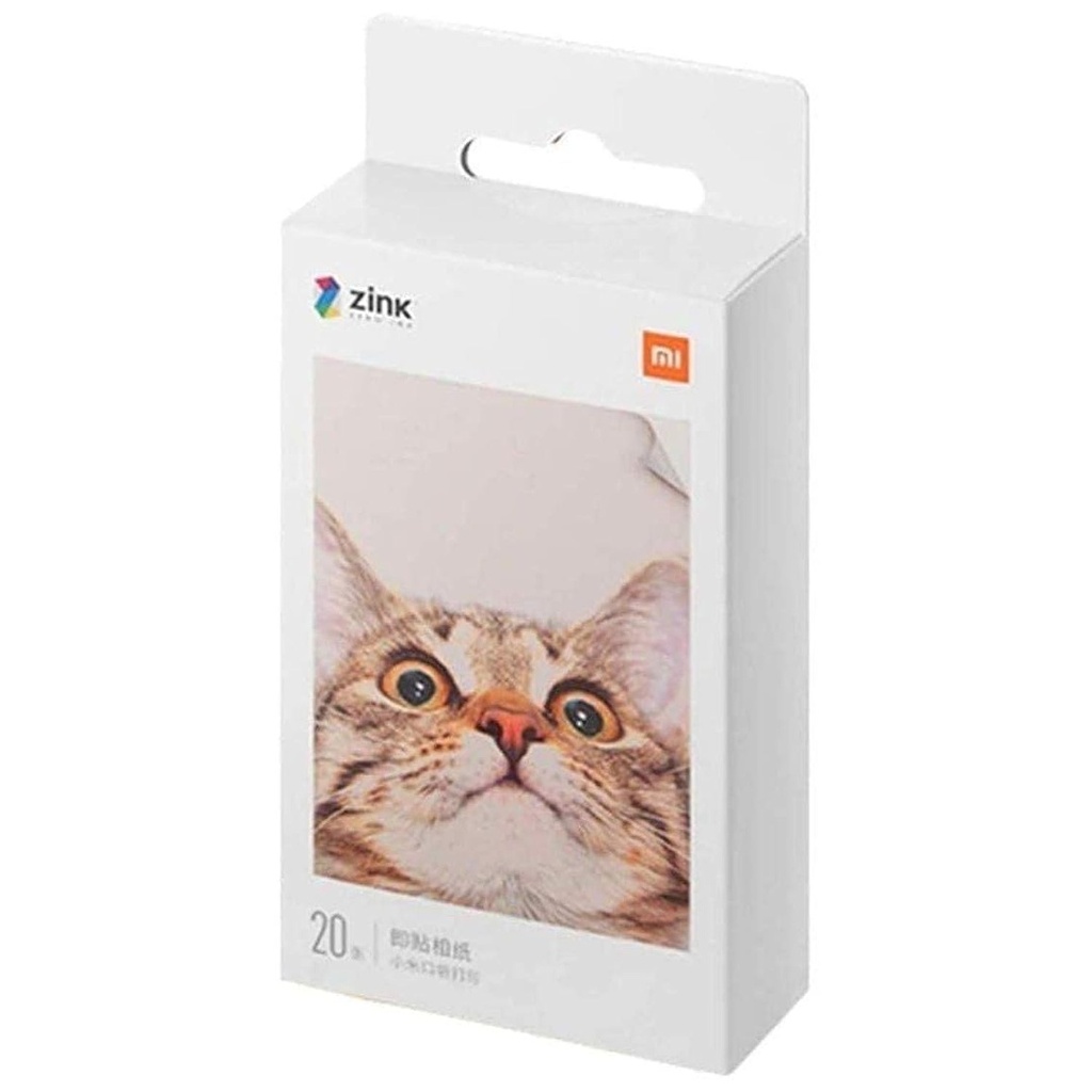 [TEJ4019GL] Papel Para Impresora de Fotos Portátil Xiaomi (20 hojas)