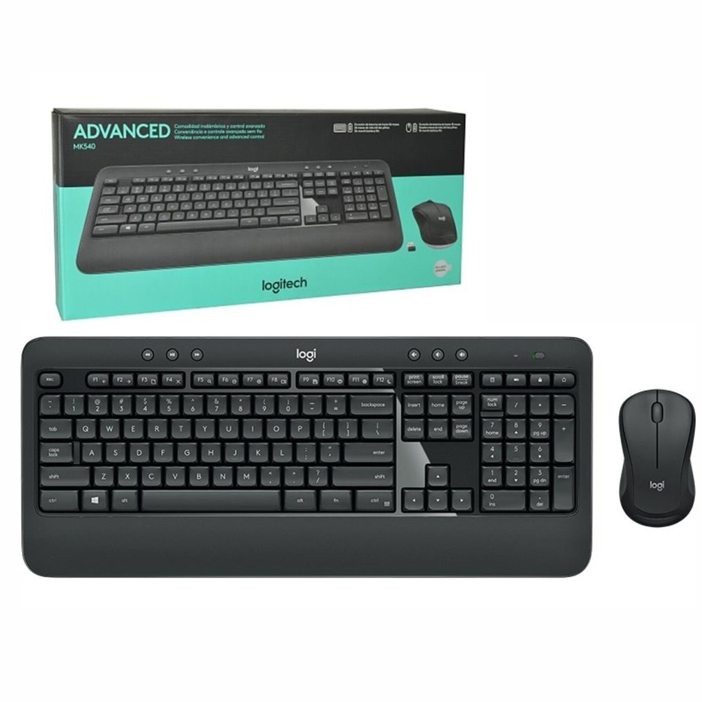 [920-008673] Combo Logitech MK540 teclado y mouse inalámbricos