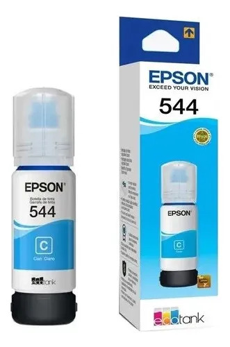 Botella De Tinta Epson T544 Cyan 65ml