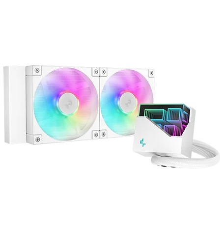 [R-LT240-WHAMNC-G-1] Cooler Liquido DeepCool LT360 ARGB blanco