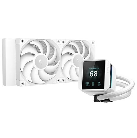 Refrigeración Líquida 240mm AIO DeepCool Mystique 240 blanco