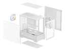 Gabinete Micro-ATX DeepCool CG380 3F blanco