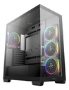 Gabinete Gaming 4 Ventiladores 360 mm