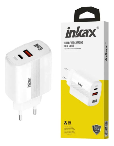 Cargador De Pared Ultra Rápido 45W USB-C/USB-A