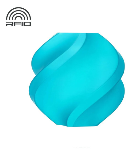 Filamento Bambu Lab PLA Translucent turquesa