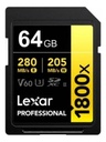 Tarjeta SD Lexar 64GB Uhs-Ii Clase 10