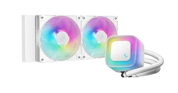 Refrigeración Líquida 240mm AIO ARGB Blanco DeepCool LE240 V2