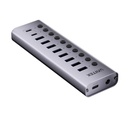 HUB USB-C Unitek 10 en 1 5Gbps con interruptor