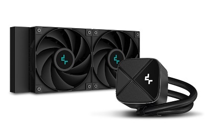 Refrigeración Líquida 240mm AIO DeepCool LS520S ZERO DARK
