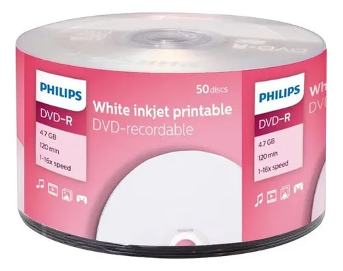 Disco Dvd-R 4.7GB Impresión Completa