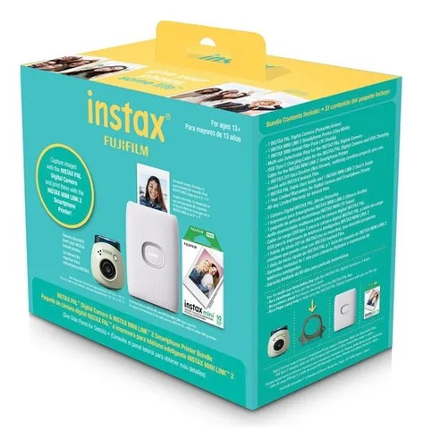 Cámara Instantánea Fujifilm Instax Pal con Impresora Mini Link 2