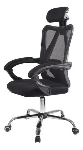 Silla ejecutiva Clyde sin apoyapies negra